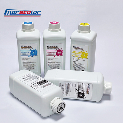 Tinta de película CMYKW DTF, tinta de sublimación blanca a base de agua para Epson