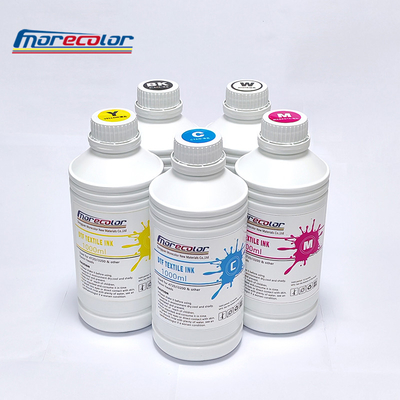 Tinta blanca a base de agua viva, tinta de impresión de 1000ml Digitaces para la materia textil