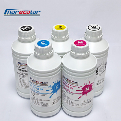 Tinta de impresión blanca de la marca de agua DTF para la impresión de la materia textil de la tela