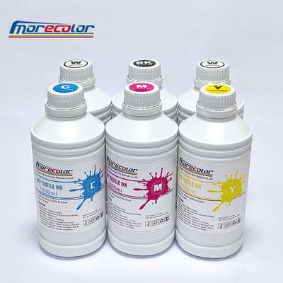 pigmento de tinta blanca DTF de color vivo 1L para impresora de película de impresión digital
