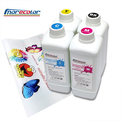 Tinta de impresión DTF de colores vivos con circulación de tinta de 1 litro por botella