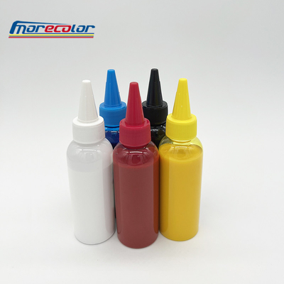 Color blanco CMYK de la tinta de la impresora de la película de DTF para la impresora de la camiseta