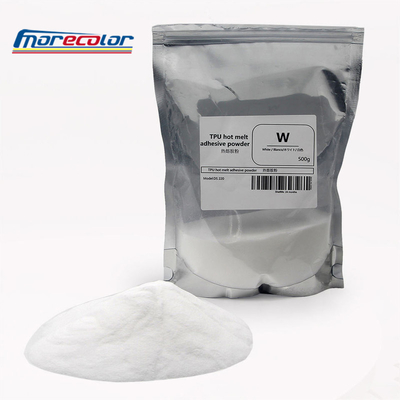color blanco del negro del polvo adhesivo del derretimiento caliente de 1kg 20kg DTF para la película de la transferencia de calor