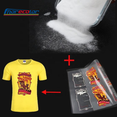 Polvo adhesivo de fusión en caliente blanco A3 A2 1KG para máquina de impresora DTF