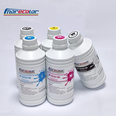 Tinta blanca Morecolor DTF a base de agua 1000ML para impresión digital